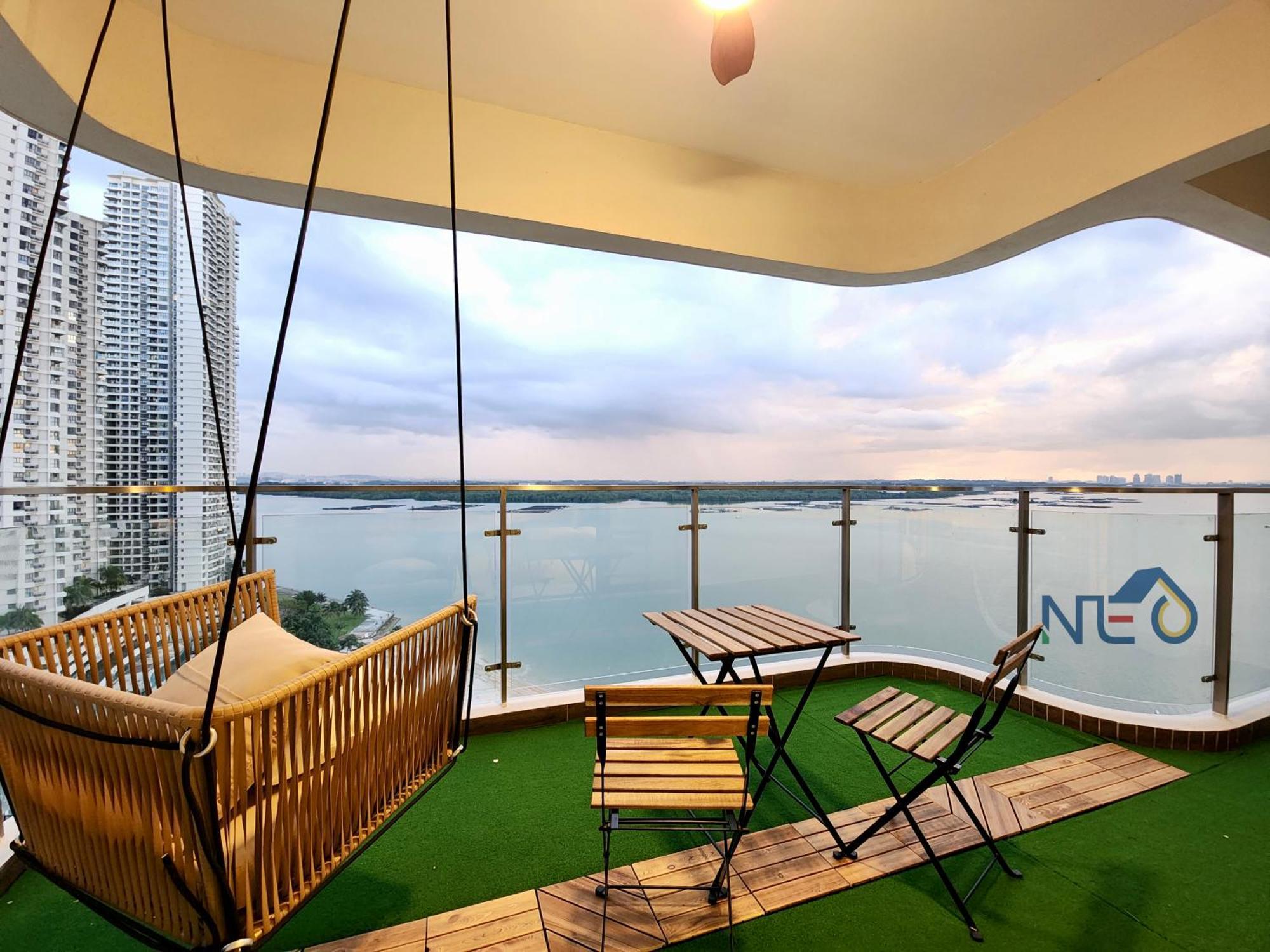 Country Garden Danga Bay Instyle Sea View Homestay Suite By Neo Джохор Бахру Стая снимка